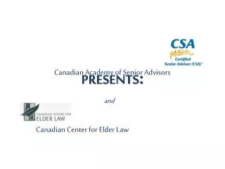 Canadian Center for Elder Law