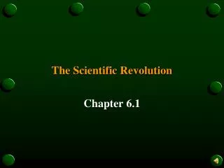 The Scientific Revolution