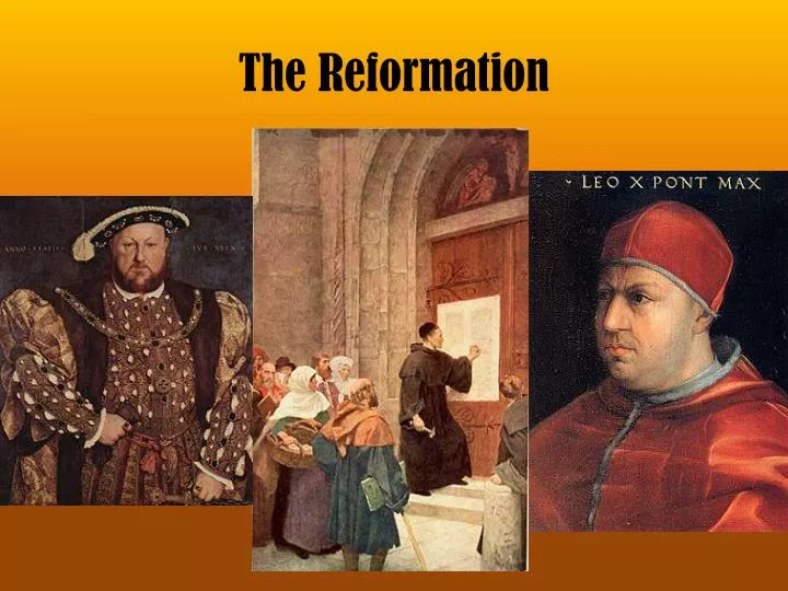 the reformation