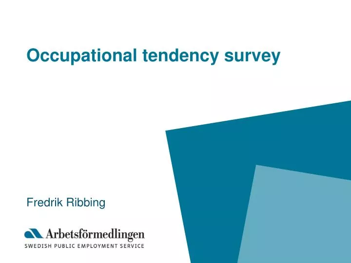 occupational tendency survey