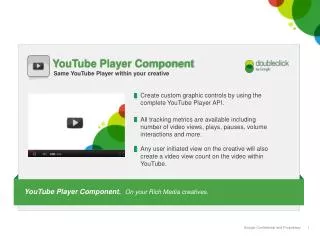 YouTube Player Component