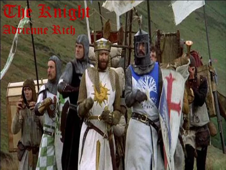 the knight adrienne rich