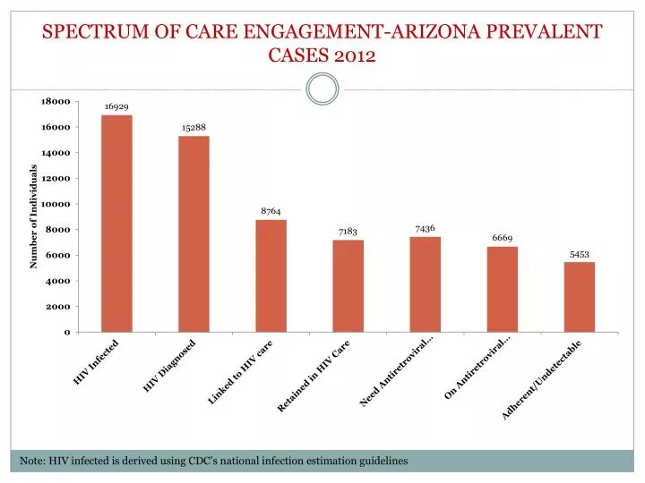 spectrum of care engagement arizona prevalent cases 2012