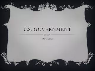 U.S. Government