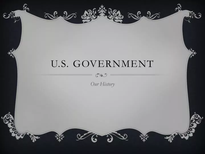 u s government