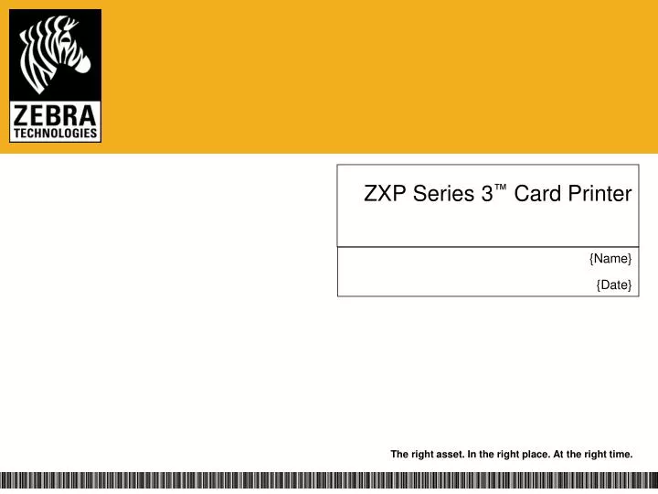 zxp series 3 card printer