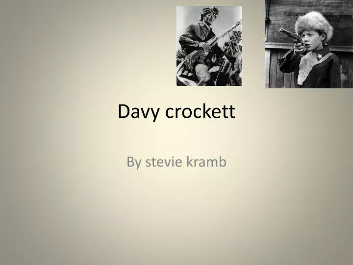 davy crockett