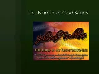 the names of god series