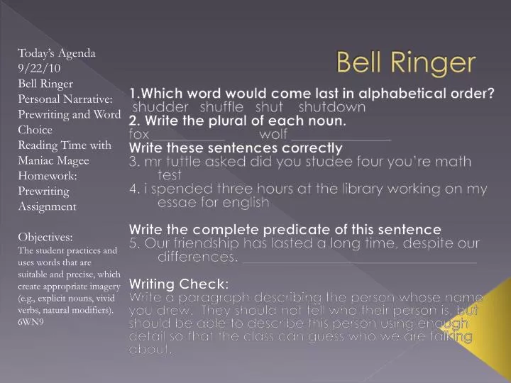 bell ringer