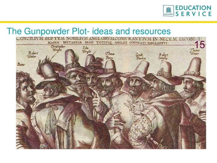 the gunpowder plot ideas and resources