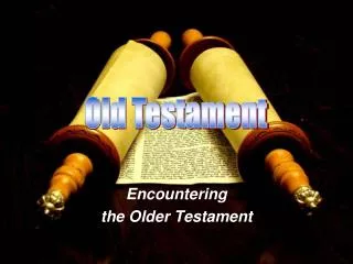 Encountering the Older Testament