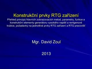 mgr david zoul 2013