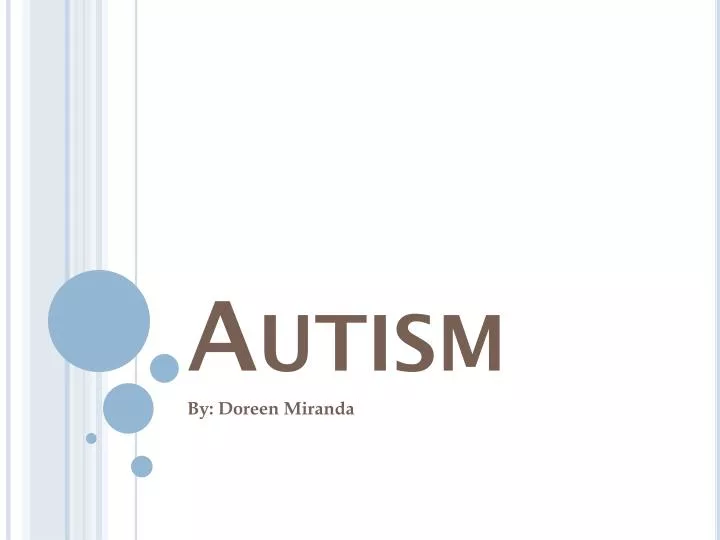 autism