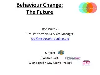 Behaviour Change: The Future