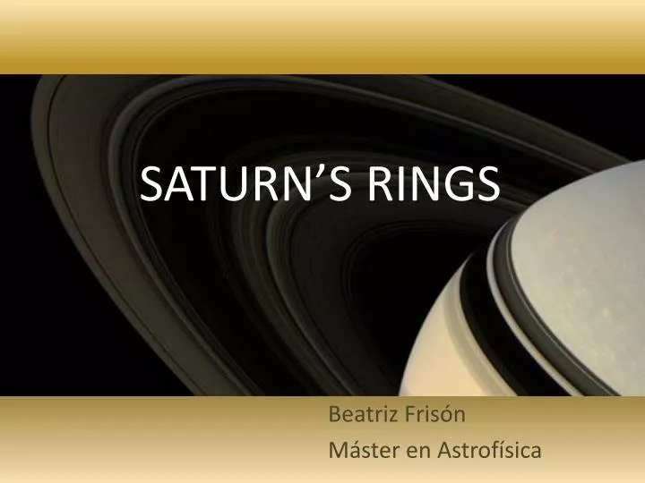 saturn s rings