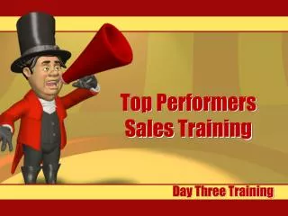 Top Performers Sales Training