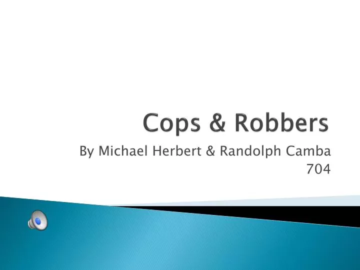 cops robbers