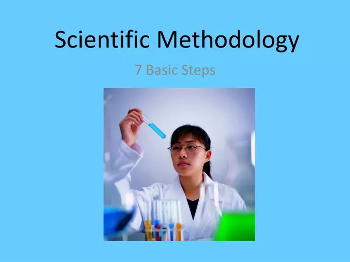 scientific methodology