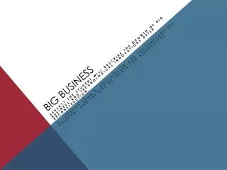 big business