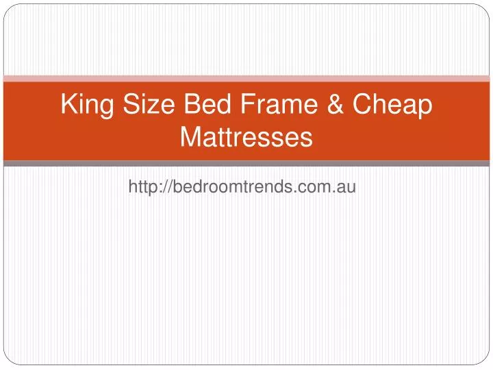 king size bed frame cheap mattresses