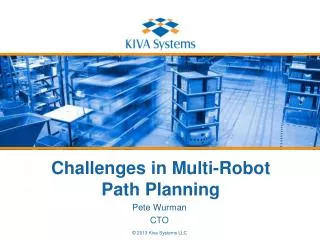 Challenges in Multi-Robot Path Planning