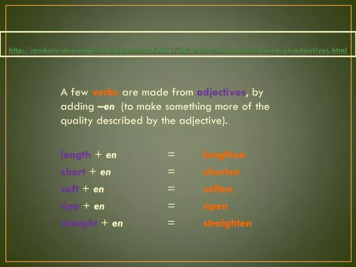 http random idea english blogspot com 2011 08 verbs ending in en based on adjectives html