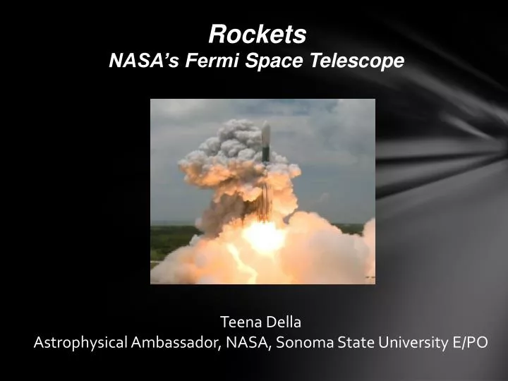 rockets nasa s fermi space telescope
