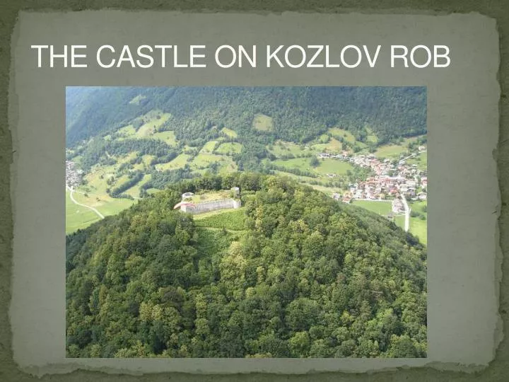 the castle on kozlov rob