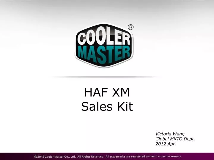 haf xm sales kit
