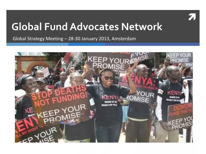 global fund advocates network