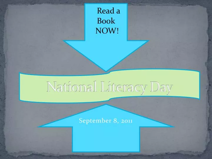 national literacy day