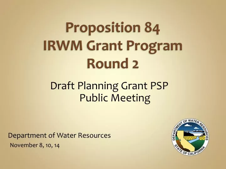draft planning grant psp public meeting