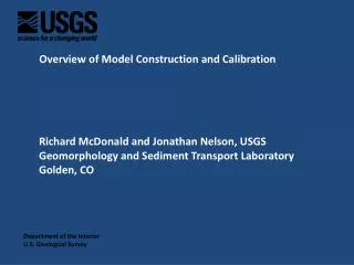 Overview of Model Construction and Calibration