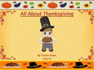 All About Thanksgiving