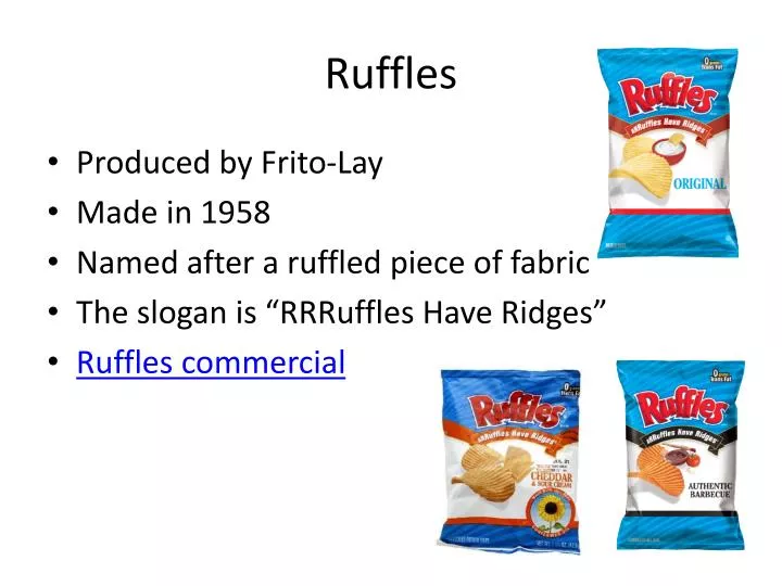 ruffles