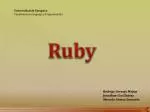 Ruby - slide 1