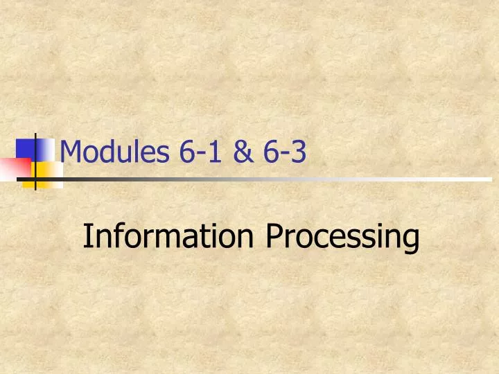 modules 6 1 6 3