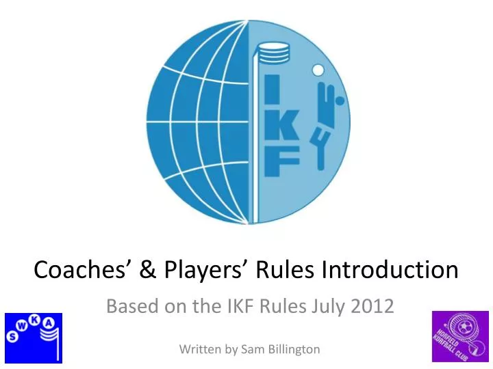 coaches players rules introduction