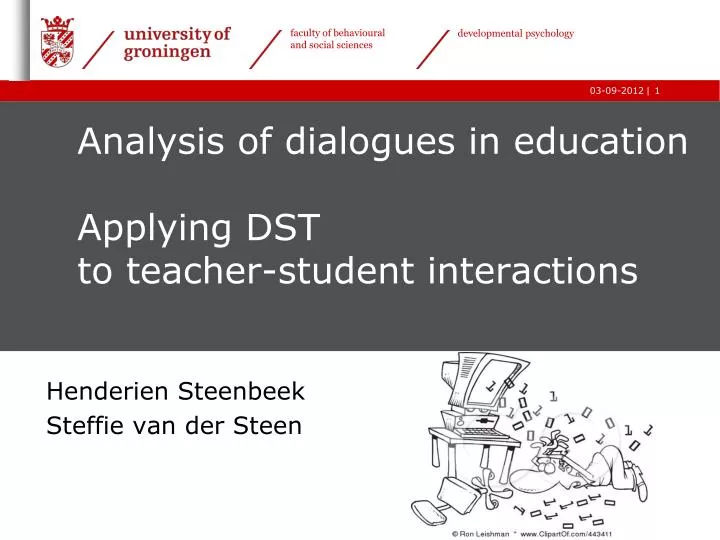 analysis of dialogues in education applying dst to teacher student interactions