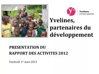 yvelines partenaires du d veloppement