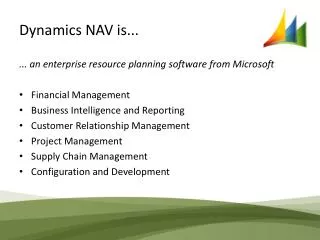 Dynamics NAV is...