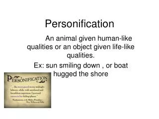personification