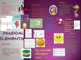 MUSICAL ELEMENTS