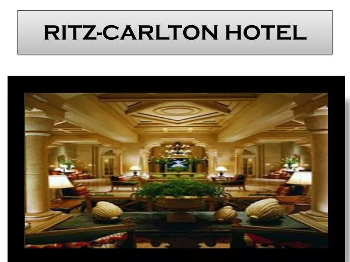 ritz carlton hotel