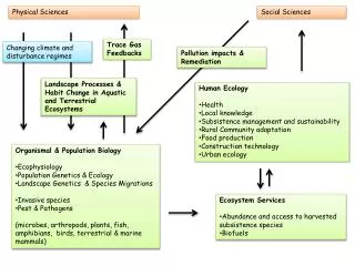 Organismal &amp; Population Biology Ecophysiology Population Genetics &amp; Ecology