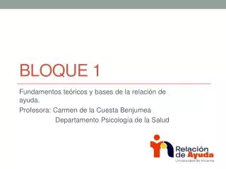bloque 1