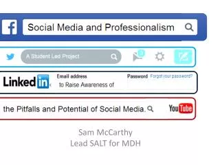 Sam McCarthy Lead SALT for MDH