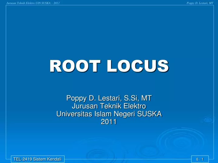 root locus