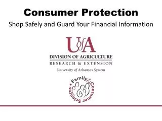 Consumer Protection