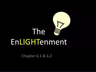 The En LIGHT enment